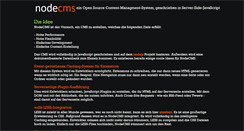 Desktop Screenshot of nodecms.org